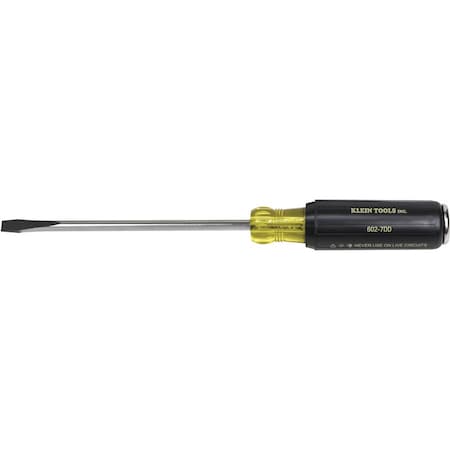 Klein Tools Demolition Slotted Screwdriver 5/16 in Round 602-7DD