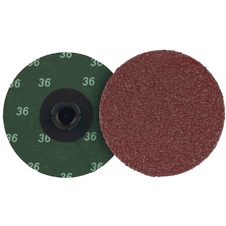 Weiler Coated Abrasive Blending Disc, 3 in dia. 60650