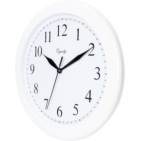 La Crosse Technology 10 WHT Plas Wall Clock 25201