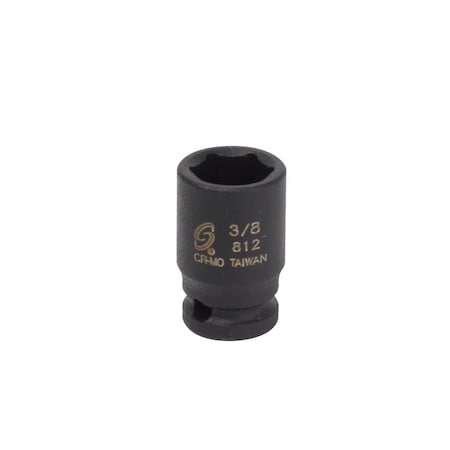 Sunex 1/4 in Drive 3/8 in Impact Socket 812