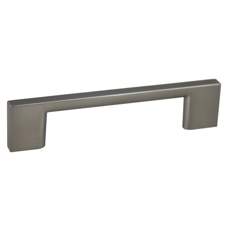 Pride Industrial 4-3/4in Miami Cabinet Pull with 3-3/4in Center to Center Satin Nickel Finish P80572SN