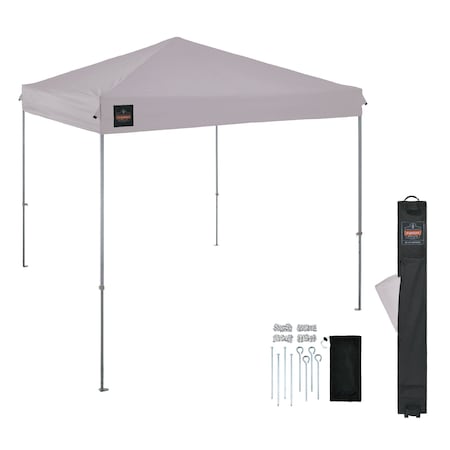 Ergodyne Single White Lightweight Pop-Up Tent - 10ft x 10ft 6001