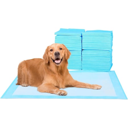 Watson & Whitely FluffyDream Super Absorbent Waterproof Dog and Puppy Pet Training Pad, Housebreaking Pet Pad, Blue 3A10PTPAD2830100V1