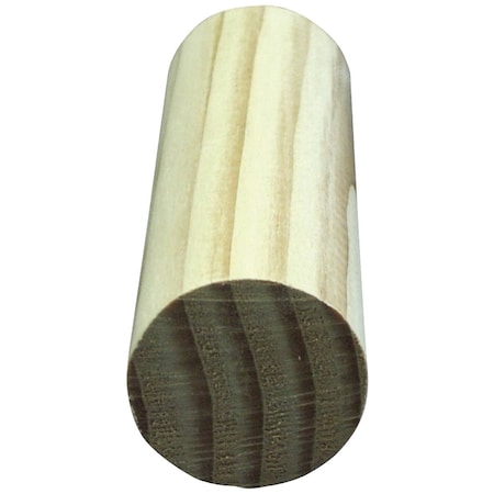 Alexandria Moulding 1-5/16''x8 ' L. Hemlock Full Round Molding 00233-80096C