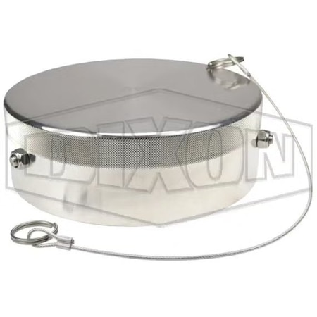 Dixon Mann-Tek by  Mann Tek Dry Disconnect Dust Cap, 6 in, Aluminum, Domestic DDDC600