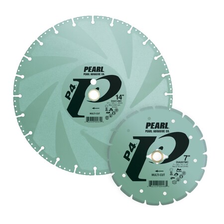 Pearl P4 Multi-Cut Rescue/Utility Blade 12 x .125 x 20mm, 1in with Side protection DIA012MC