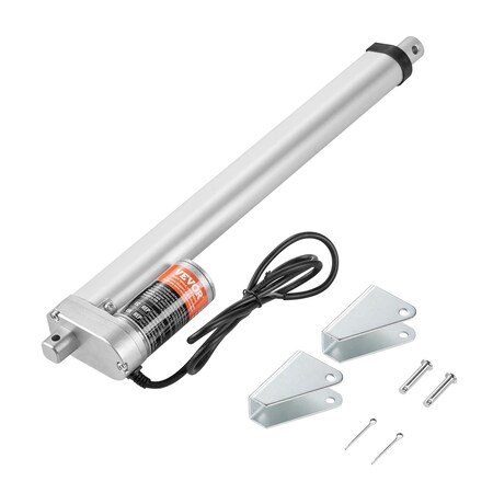 Vevor Linear Actuator 12V 12Inch 0.55 in/s High Speed 220lbs/1000N IP54 Protection OK648-1000N