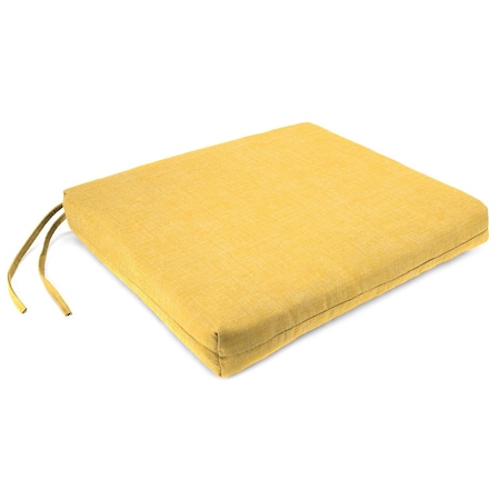 Jordan Mfg Yellow Polyester Seat Cushion 2 in. H X 17 in. W X 19 in. L 9670-6842A