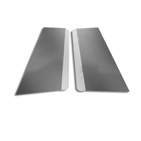 Replacement For Kenworth W900L Year 1992 Stainless Steel Hood Side Bug Deflector