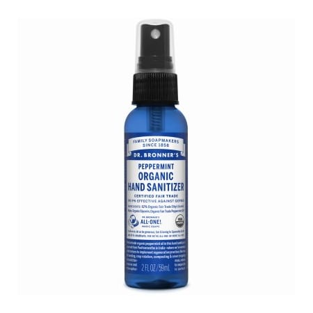 Dr. Bronners 2OZ Pepp Hand Sanitizer SD1002