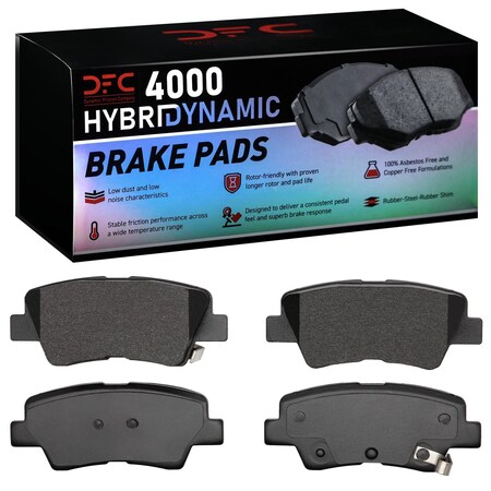 Dfc 4000 HybriDynamic, Disc Brake Pad Set,  4000-1812-00