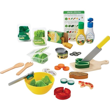 Melissa & Doug Slice + Toss Salad Set 9310