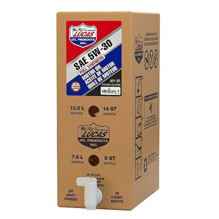 Lucas Oil Oil, 6 gal Sz, Amber 18005