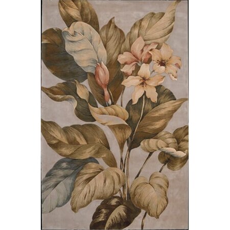 Nourison 81934 Tropics Area Rug Collection Beige 7 ft 6 in. x 9 ft 6 in. Rectangle 99446819345