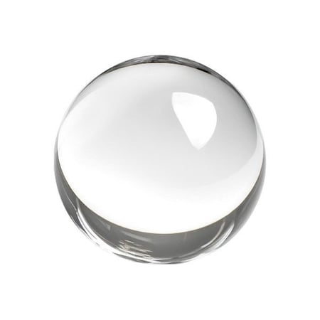 Zoro Select Acrylic Balls, 1.25"Dia, Colorless, PK10 BALLACR1.250CLCAST-10PACK