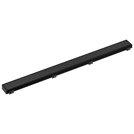 Delta 36 in Reversible Linear Shower Drain Trim In Matte Black DT0733613-BL