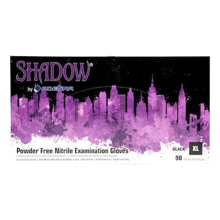 Art Noir Nitrile Powder Free 6 mil Exam Gloves - Black, XL - Case of 900 SHD938