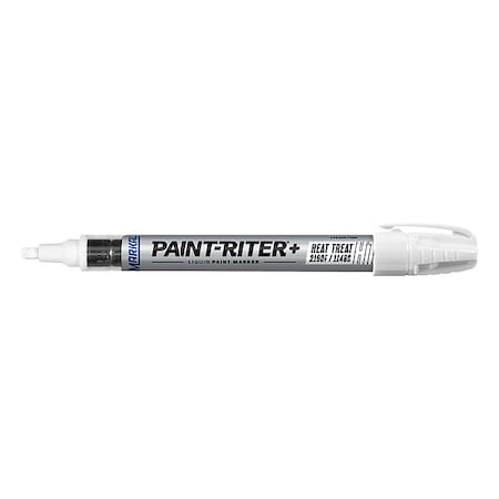 Markal Paint Marker, Medium Tip, White Color Family, Paint 97301