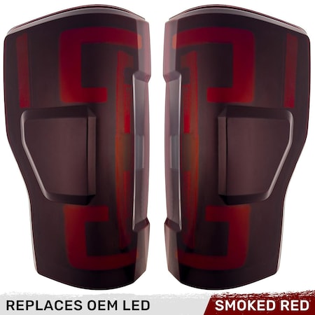 Recon 17-C F250/F350/F450/F550 (REP OEM LED TLS W BLIND SPOT WARNING SYSTEM) 264299LEDRBK