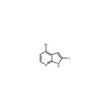 Ak Scientific 4-Bromo-2-iodo-7-azaindole (1g), CAS 1260879-70-6 Z4049-1g