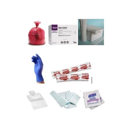 Medline Standard Biohazard Spill Kit MPH17CE210H