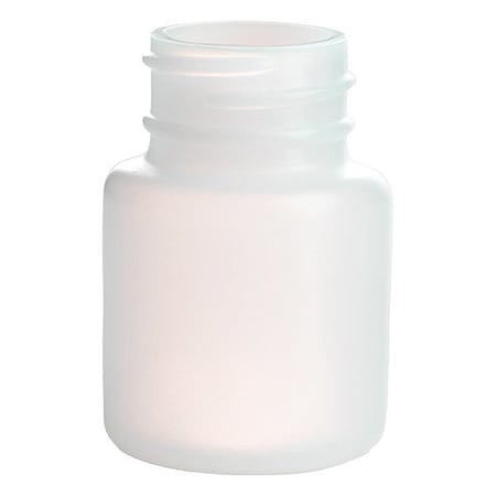 Qorpak Wide Mouth Bottle, HDPE, 53.34 mm H, PK1650 315974