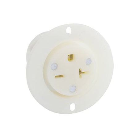 Leviton Industrial Grade Flanged Outlet 20 Amp, 250 Volt 5479-C
