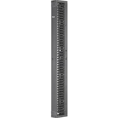 Panduit PATCHRUNNER 2 VERTICAL CABLE, MANAGER AND DOOR FRONT ONLY PR2VFD08