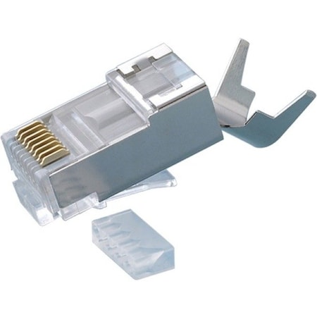 Platinum Tools CAT6A 10 GIGSHIELDED W/LINER, ROUND STRANDED, 2 PRONG. 100/BAG. 106195