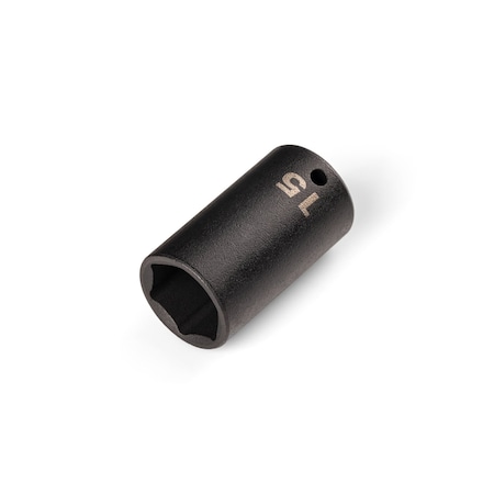 Tekton 1/4 Inch Drive x 15 mm Semi-Deep 6-Point Impact Socket SID04115