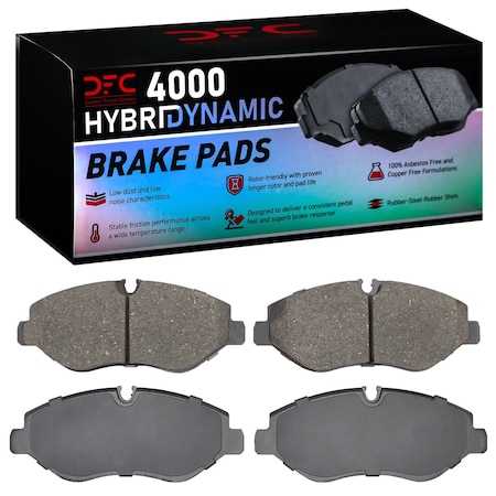 Dfc 4000 HybriDynamic, Disc Brake Pad Set,  4000-1316-00