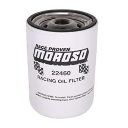 Moroso 22460 5.28 in. Engine Oil Filter M28-22460