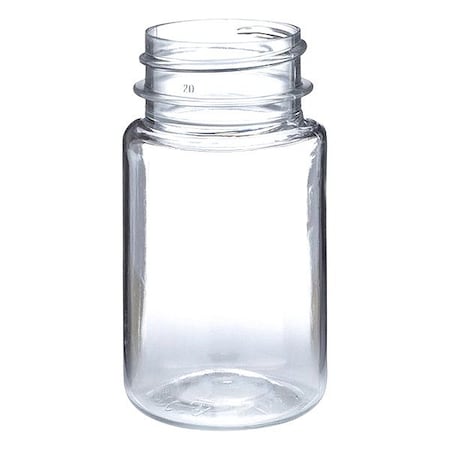 Qorpak Wide Mouth Bottle, PET, 635 mm H, PK900 PLA-06565