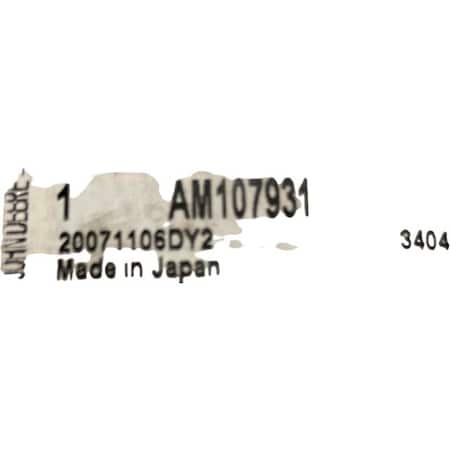 John Deere CARBURETOR, JOHN DEERE OEM AM107931 AM107931