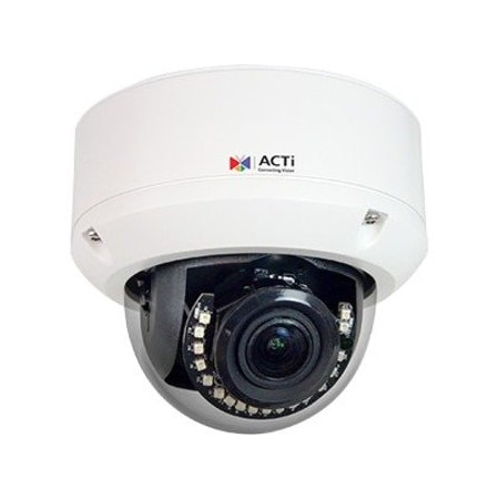 Acti 5MP Outdoor Zoom Dome with D/N, Adaptive IR, Extreme WDR, SLLS, 5x Zoom Lens A86
