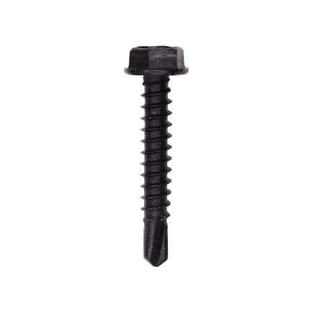 Hex Washer Head Teks Screw #8 x 1in, 50PK