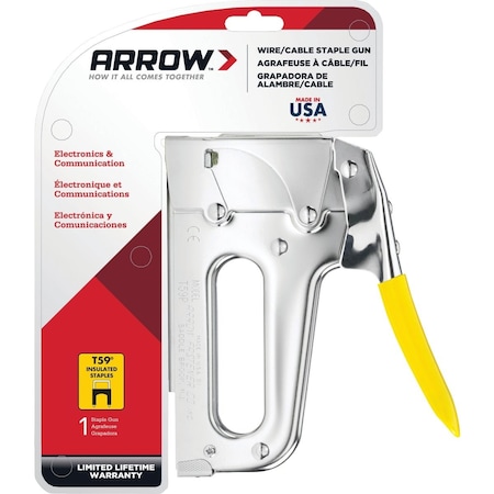 Arrow Lock Insulated Wire and Cable Staple Gun T59