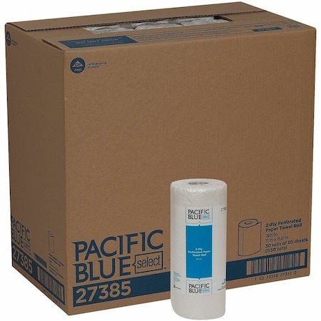 Pacific Blue Pacific Blue Select Perforated Paper Towels, 85 Sheets, White, 85 PK GPC27385