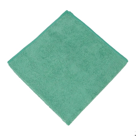 Nexstep Commercial Products MaxiPlus Multi-Purpose Microfiber Cloth, Green, 12PK 96067