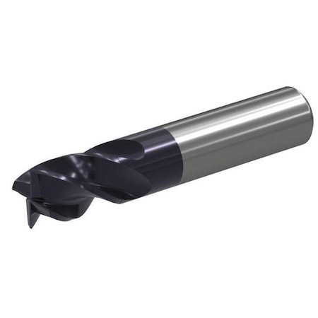 Widia W411 CENTER CUT VARIABLE HELIX END MILL, 0.37 IN DIA CUTTER, 0.87 IN LENGTH OF CUT 6945586
