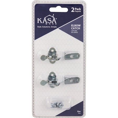 Hardware Resources KasaWare Elbow Catch, 2PK KFCE-A-ZN2