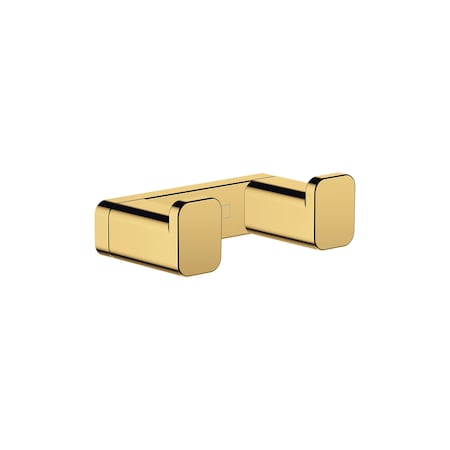 Hansgrohe AddStoris Double Hook in Brushed Bronze 41755140