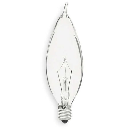 Current 40 W, CA10, Candelabra Screw (E12), PK4 40CAC/L/BB CD4