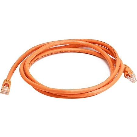 Monoprice Patch Cord, Cat 6, Booted, Orange, 5.0 ft. 3430