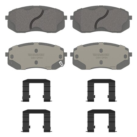 Wagner Brake OEX Front Disc Brake Pad Set Premium Ceramic,  OEX1295A