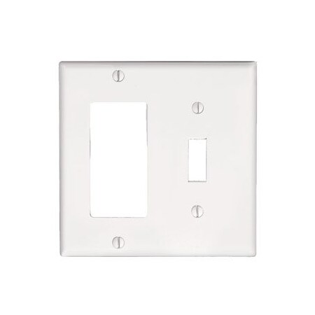 Leviton Combination Wallplate SJ126-40