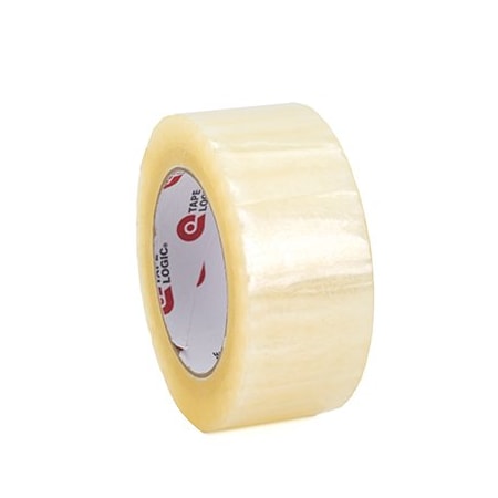 Tape Logic Quiet Packing Tape, 2 mil Thick, 3 in W x 110 yd L, Clear, 24 PK T905122