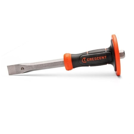 Crescent Chisel, 1inx12in, with Handguard CC1H12