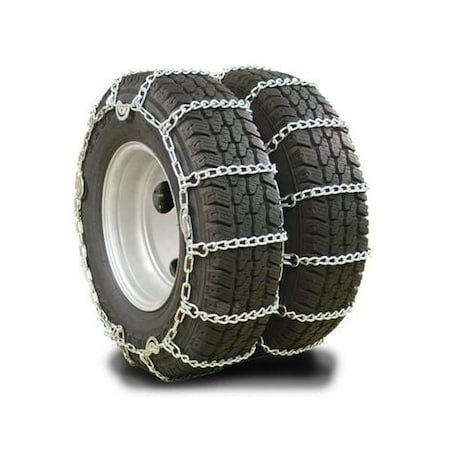 Mytee Products Heavy-Duty Truck Tire Chains for Snow - Set of 2 - 22.5in Tire Chains - DOT Approved TC225VD