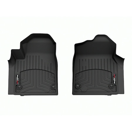 Weathertech Black, Front FloorLiner for Vinyl Floors 4417661V